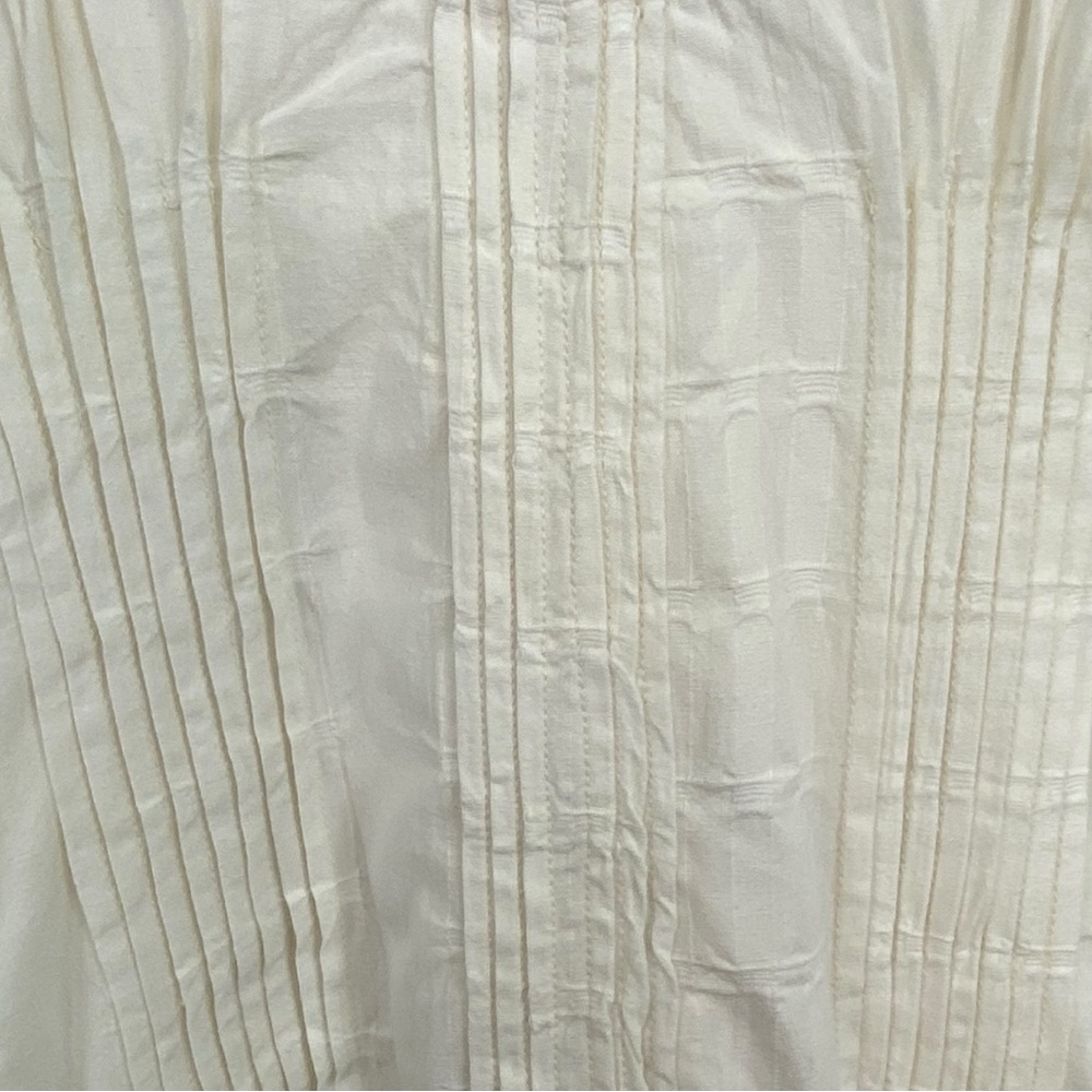 Free People NEW Ivory Tie Back Cotton Ezra Midi Dress NWT Size 6 - Picture 10 of 14